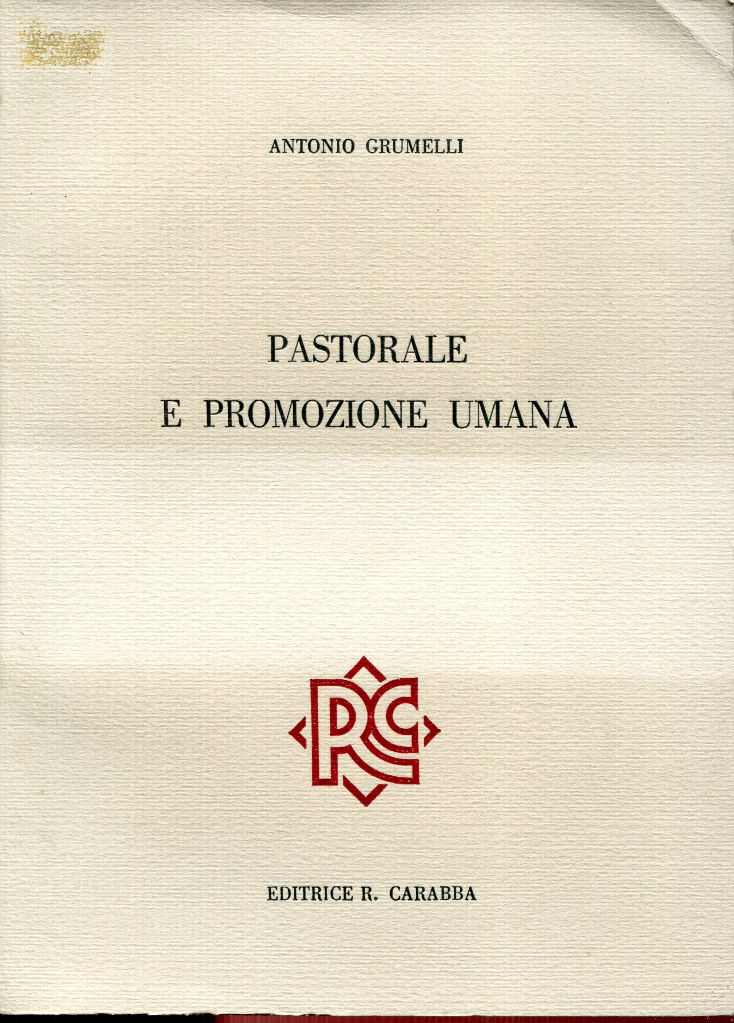 Pastorale e promozione umana