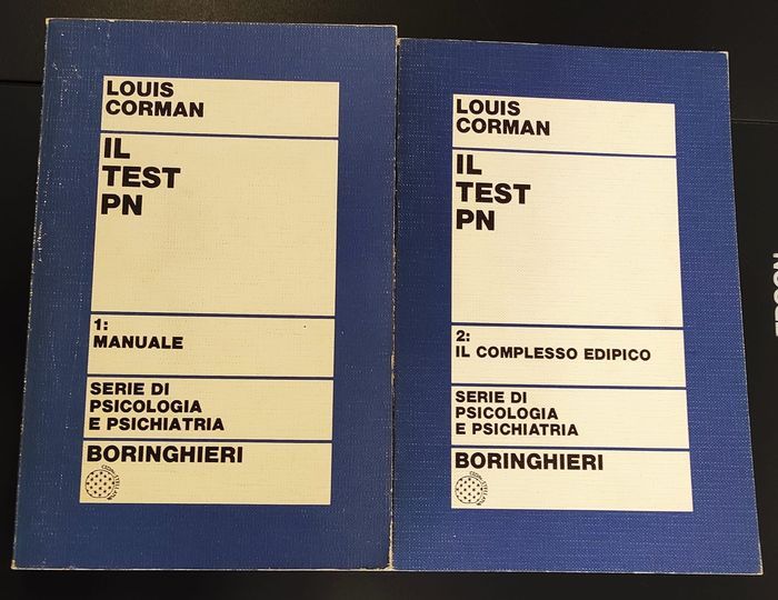 Il test PN : in due volumi: volume 1, Manuale; volume 2, Il complesso edipic