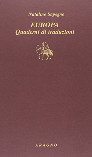 Europa. Quaderni di traduzioni